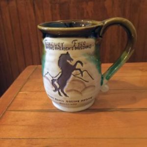 Purchase a Forever Free Mustang Emblem Coffee Mug to Help Save Horses